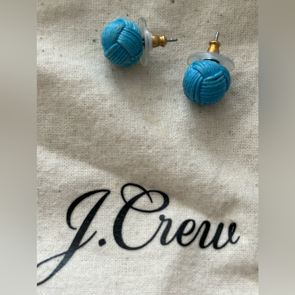 J.Crew nautical knot earring